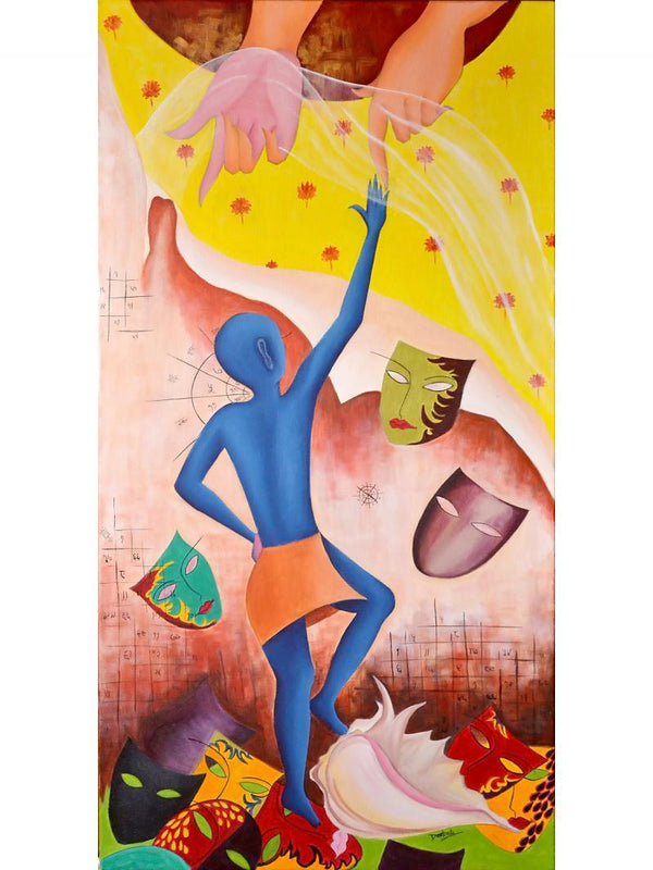 Nirvana 1 Painting by Deepali Mundra | ArtZolo.com
