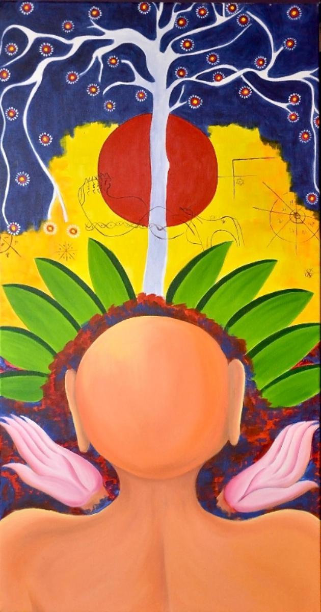 Nirvana 2 Painting by Deepali Mundra | ArtZolo.com