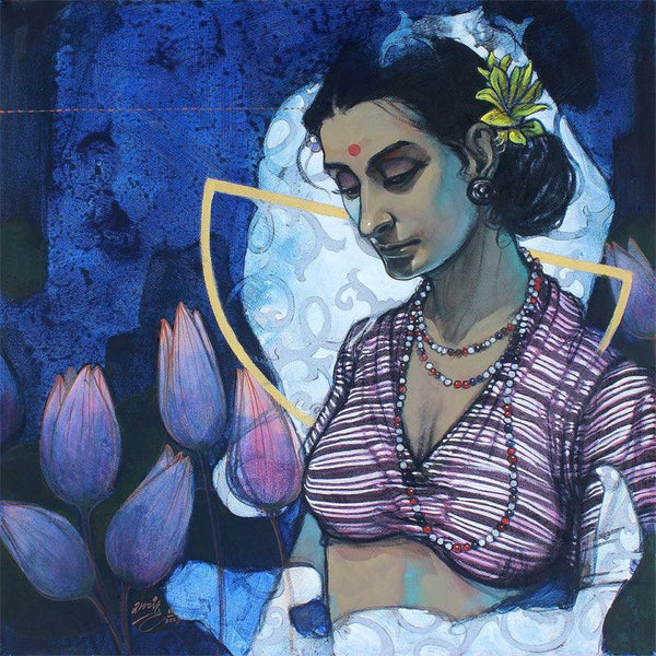 Nisha Painting by Ramchandra Kharatmal | ArtZolo.com
