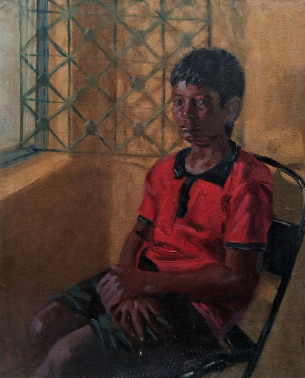 Noon By The Window Painting by Swapnil Pate | ArtZolo.com