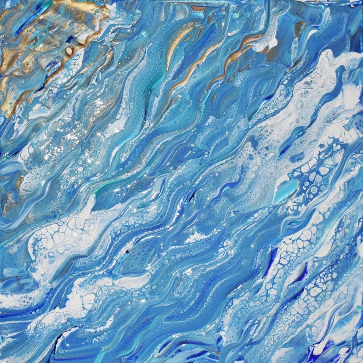 Ocean Painting by Anshuman Acharya | ArtZolo.com