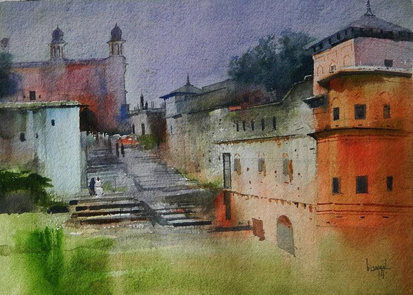 Old Bhopal Ii Painting by Bijay Biswaal | ArtZolo.com