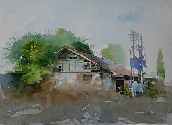 Old Houde Painting by Bijay Biswaal | ArtZolo.com