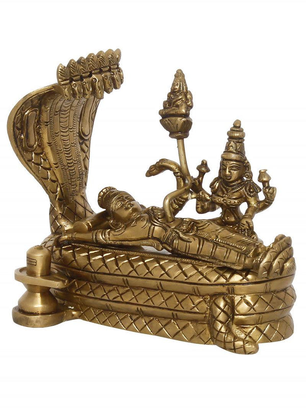 One Padmanabhan Swami Handicraft by Brass Handicrafts | ArtZolo.com