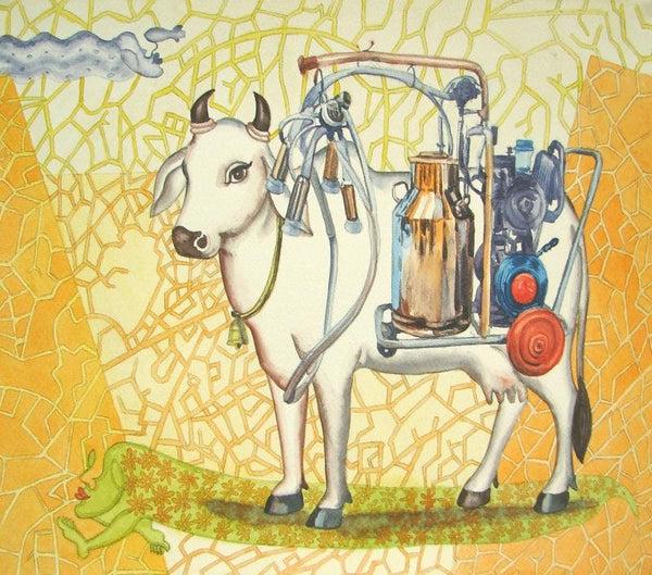 One Page Of Today Dairy 2 Painting by Fayyaz Khan | ArtZolo.com