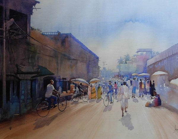 Other Side Of Puri Painting by Bijay Biswaal | ArtZolo.com