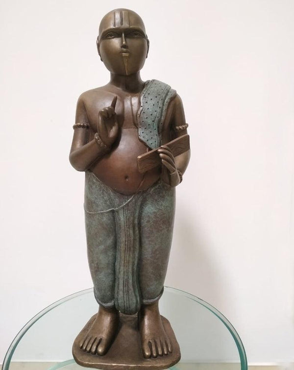 Pandit Sculpture by Thota Vaikuntam | ArtZolo.com