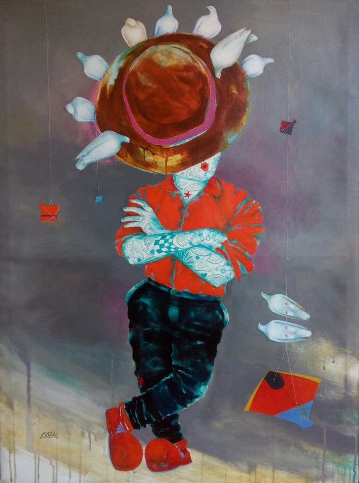 Passion Of The Childhood V Painting by Shiv Kumar Soni | ArtZolo.com