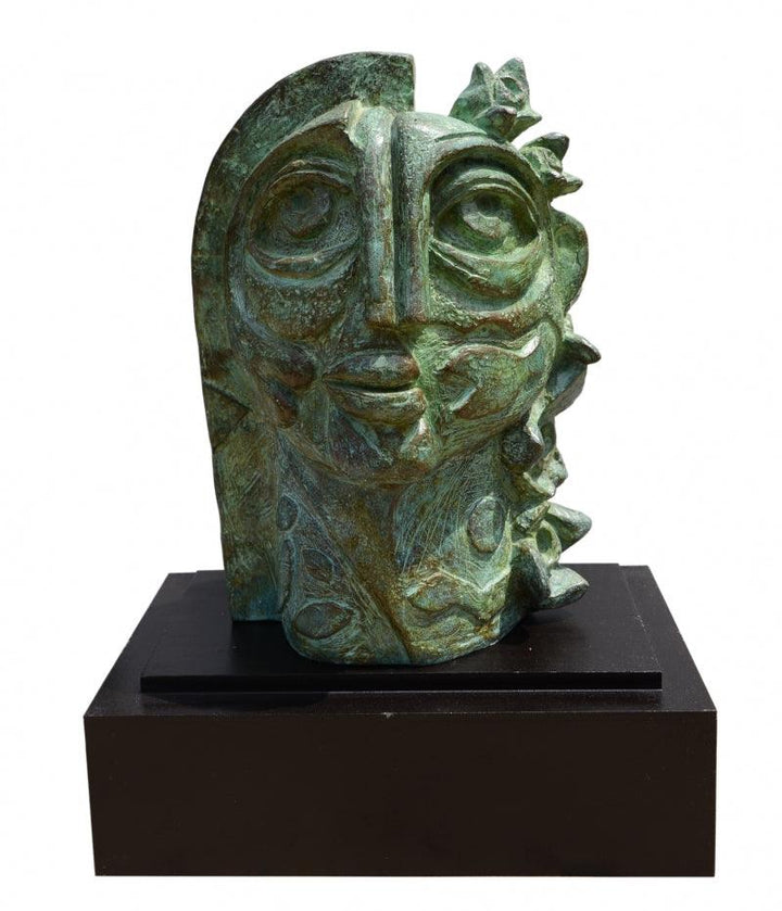Pholkumari Sculpture by Atish Mukherjee | ArtZolo.com