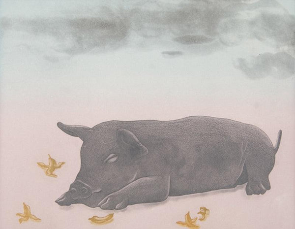 Piggy Printmaking by Dushyant Patel | ArtZolo.com