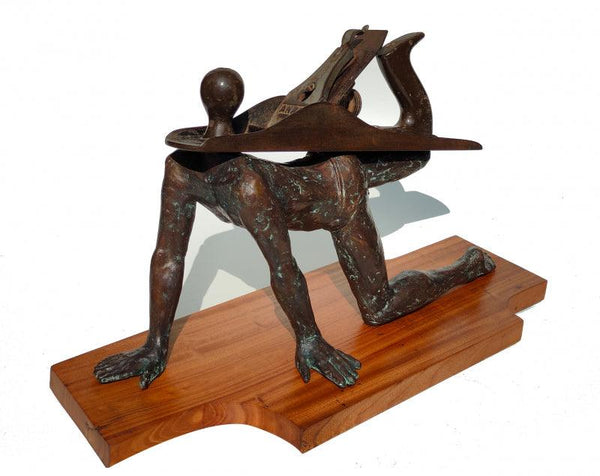 Play Of Life Sculpture by Rakesh Sadhak | ArtZolo.com