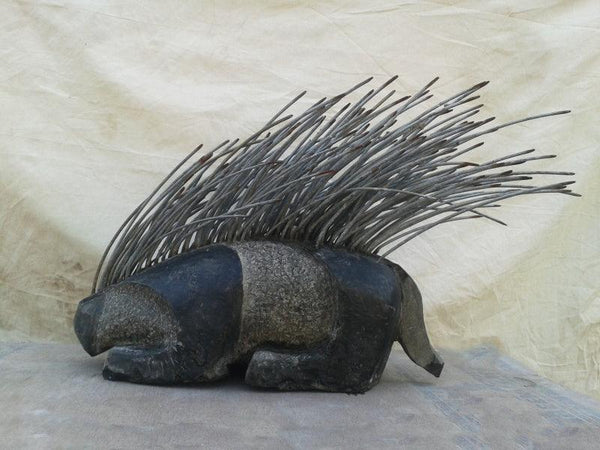Porcupine Sculpture by Ashwam Salokhe | ArtZolo.com