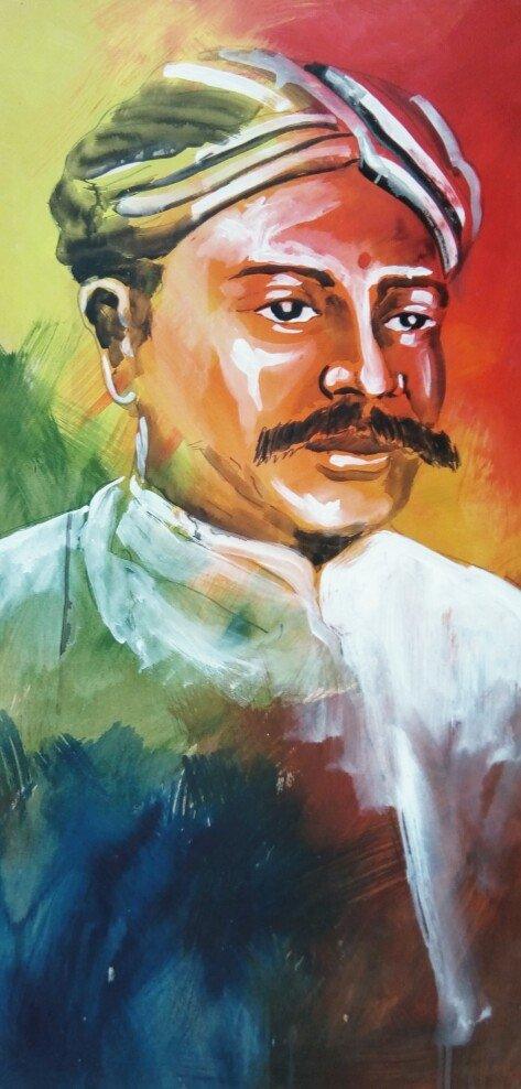 Portrait Painting by Vignesh Kumar | ArtZolo.com