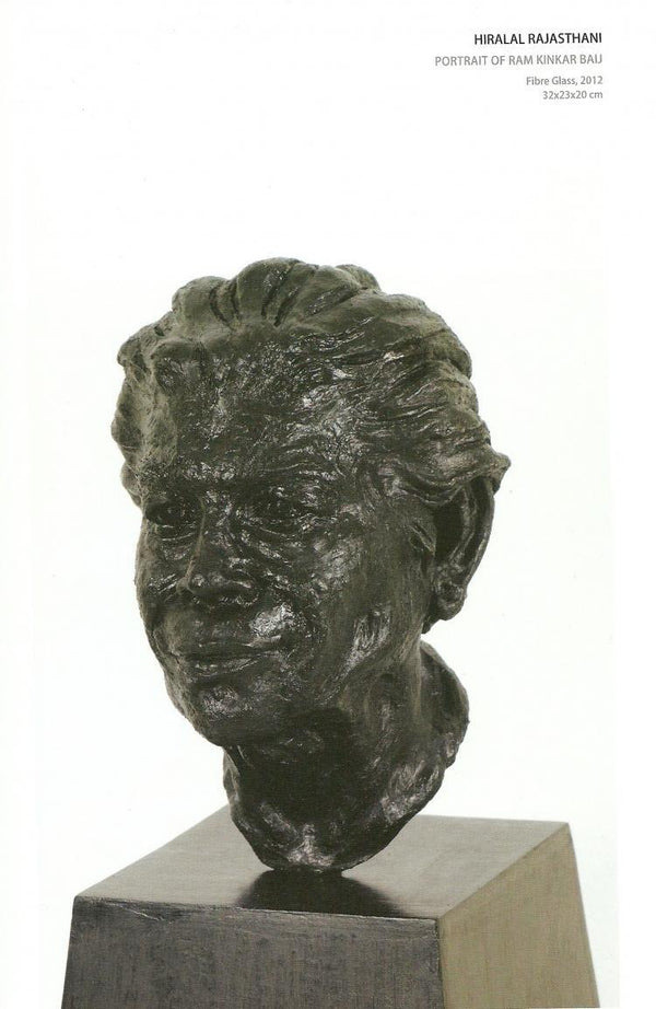 Portrait Of Ramkinkar Baij Sculpture by Hiralal Rajasthani | ArtZolo.com