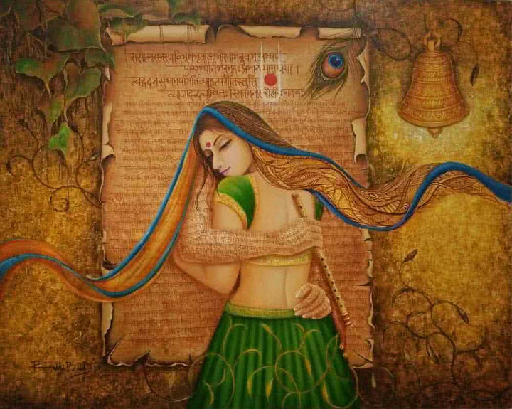 Prem Priya Painting by Rakhi Baid | ArtZolo.com