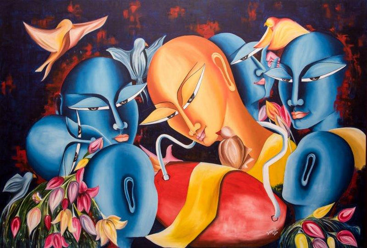 Prepartion For Some Celebration Painting by Deepali Mundra | ArtZolo.com
