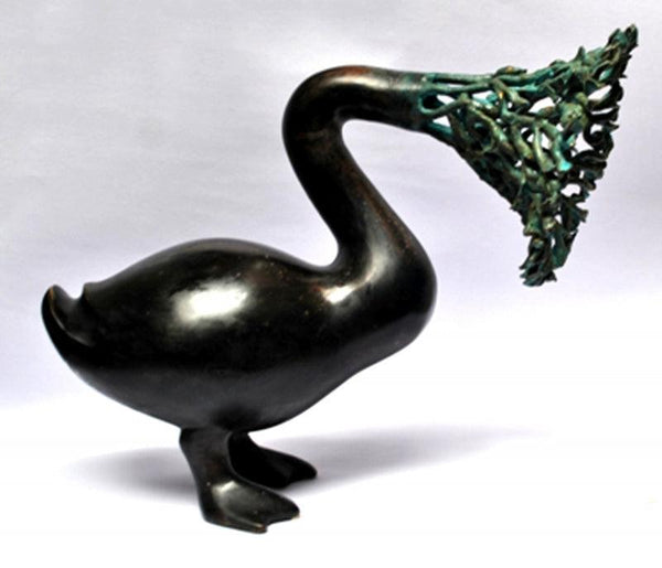 Quack Quack 2 Sculpture by Tarun Maity | ArtZolo.com