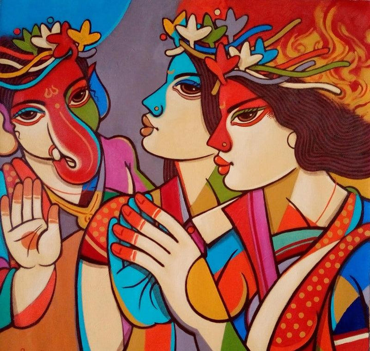 Queen 2 Painting by Avinash Deshmukh | ArtZolo.com
