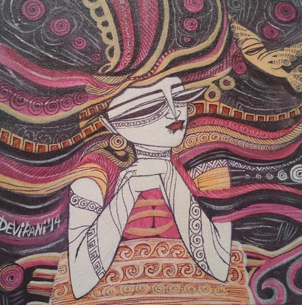 Queen Ii Painting by Devirani Dasgupta | ArtZolo.com