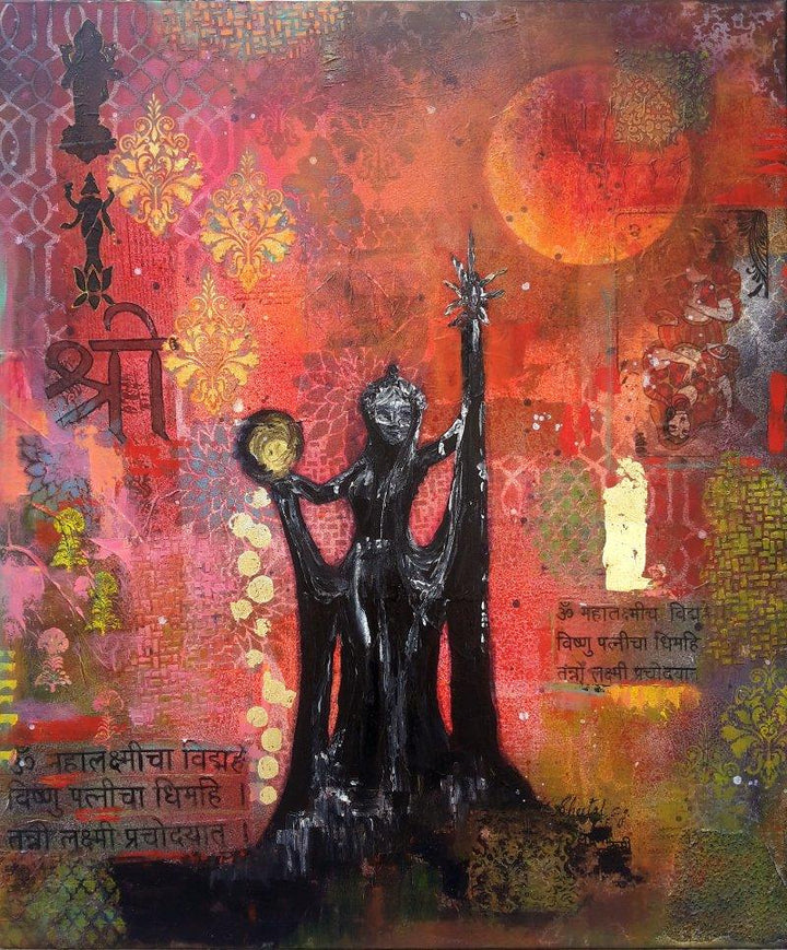 Queen Of Wealth Painting by Sheetal Singh | ArtZolo.com