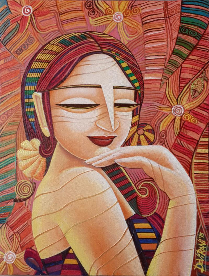 Queen Vii Painting by Devirani Dasgupta | ArtZolo.com