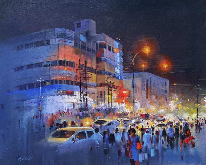 Raat Baaki Ii Painting by Bijay Biswaal | ArtZolo.com