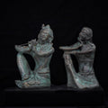 Religious sculpture titled 'Radha Krishna', 16x18x9 inches, by artist Ravi Mishra on Mixedmedia