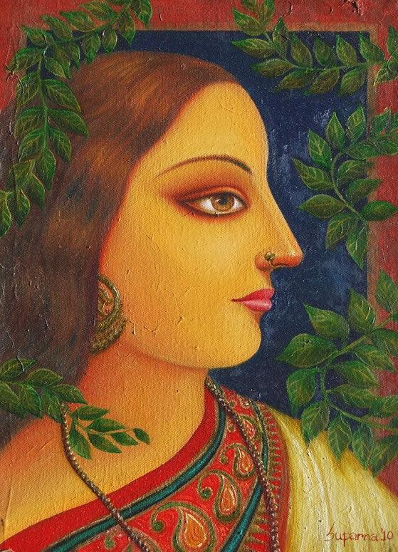 Rai Kamol Painting by Suparna Dey | ArtZolo.com