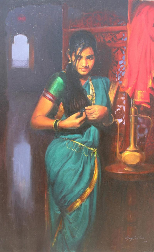 Rajnigandha Painting by Vijay Jadhav | ArtZolo.com