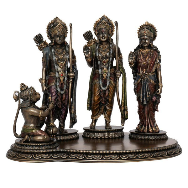 Ram Laxman Sita And Hanuman Handicraft by Brass Handicrafts | ArtZolo.com