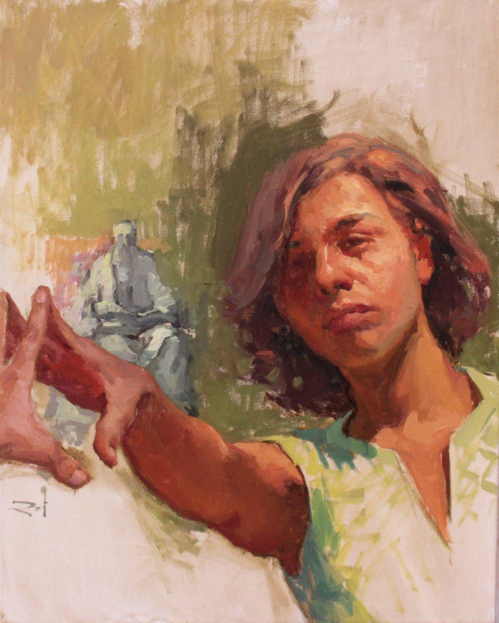 Reaching Out Painting by Snehal Page | ArtZolo.com