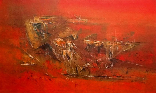 Red 17 Dd Painting by Dnyaneshwar Dhavale | ArtZolo.com