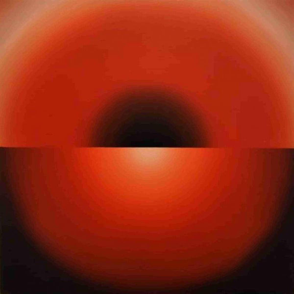 Red Meditation Painting by Ghanshyam Gupta | ArtZolo.com
