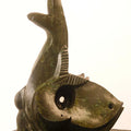 Animals sculpture titled 'Rejoicing', 20x15x8 inches, by artist Renu Khandelwal on Bronze