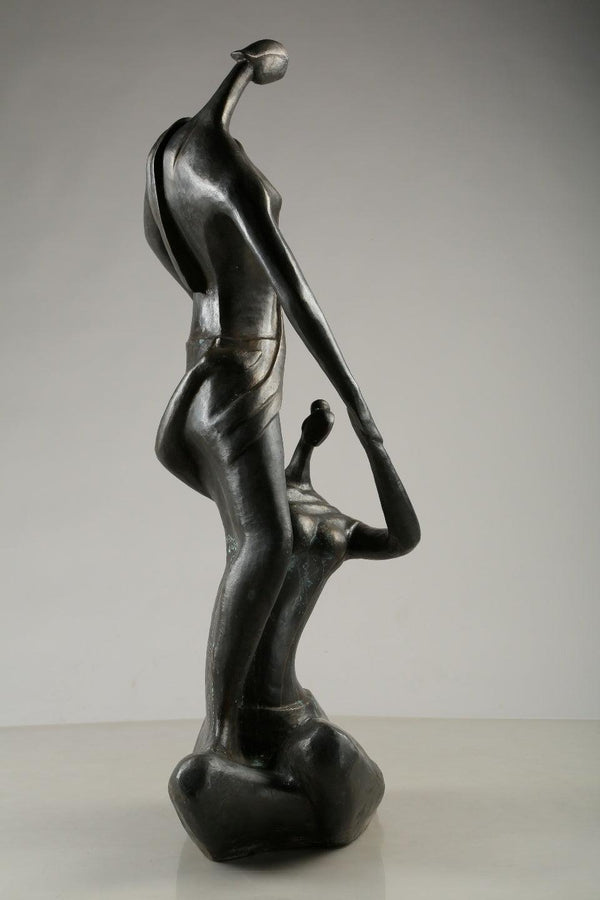 Rejoicing Sculpture by Tapas Sarkar | ArtZolo.com