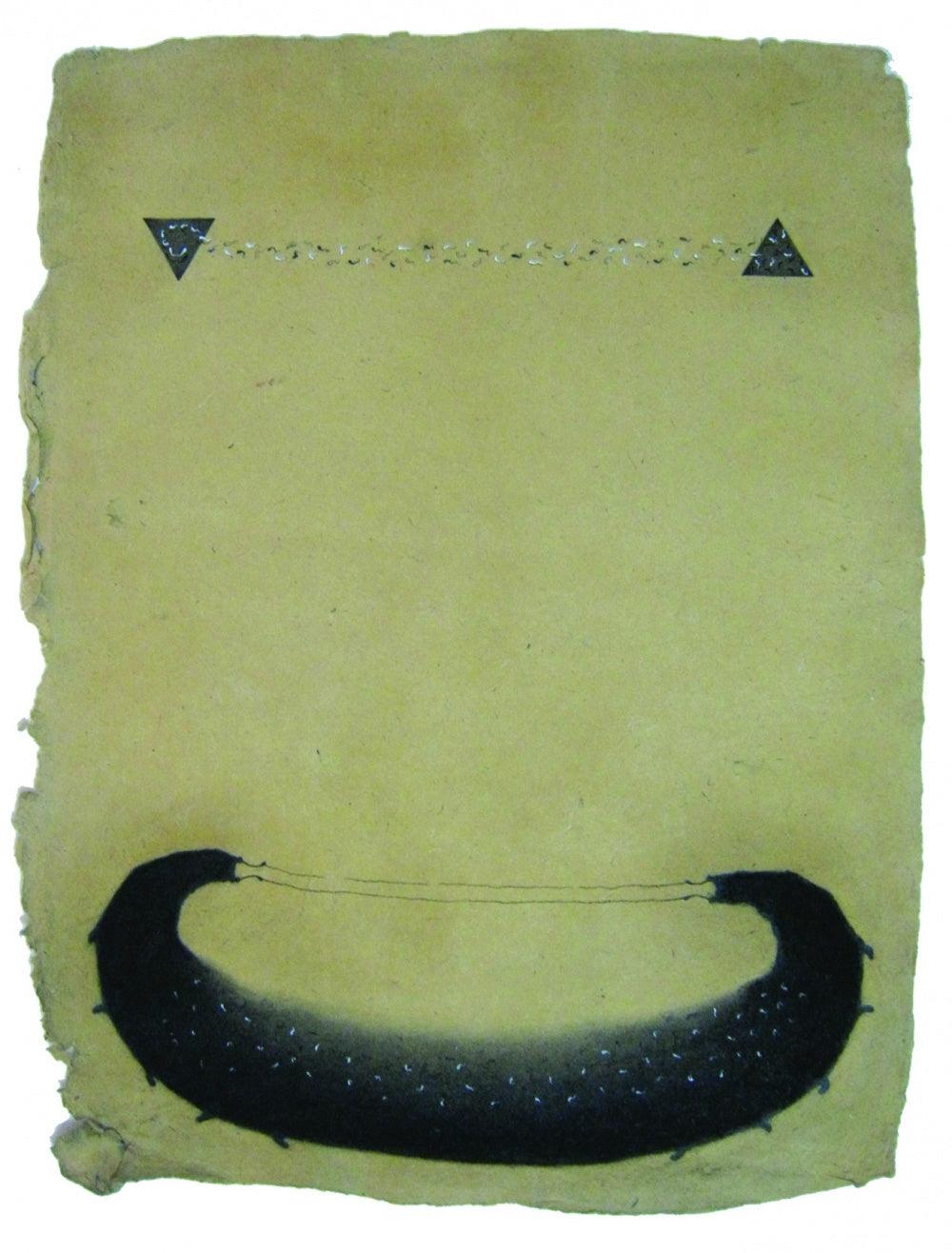 Animals acrylic painting titled 'Relation Ii', 34x52 inches, by artist Mukesh Hattarge on Paper