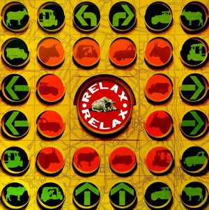 Animals acrylic painting titled 'Relax', 72x72 inches, by artist Rohit Sharma on Canvas