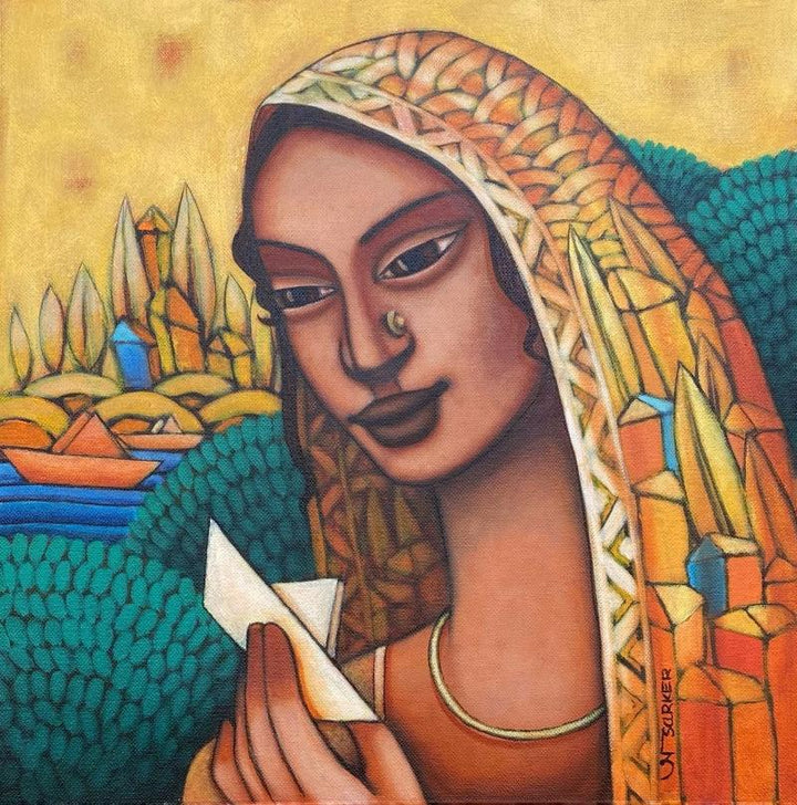 Reminiscence Painting by Aniruddha Sarker | ArtZolo.com