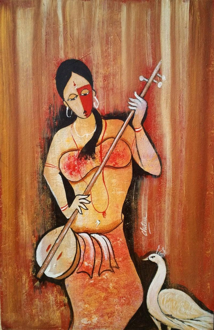 Rhythm 2 Painting by Chetan Katigar | ArtZolo.com