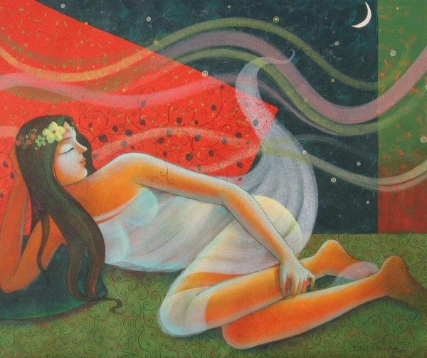 Rhythm Of Night 11 Painting by Pallavi Deodhar | ArtZolo.com