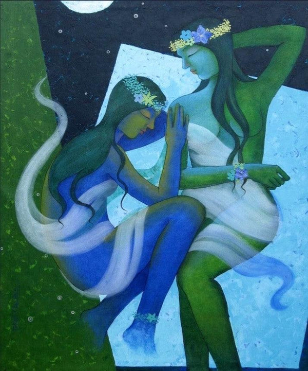 Rhythm Of Night 7 Painting by Pallavi Deodhar | ArtZolo.com