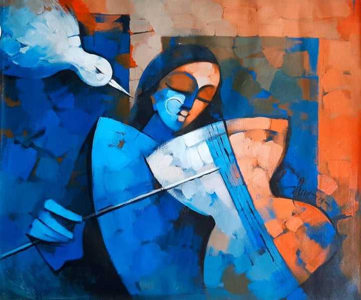 Rhythmic 1 Painting by Deepa Vedpathak | ArtZolo.com