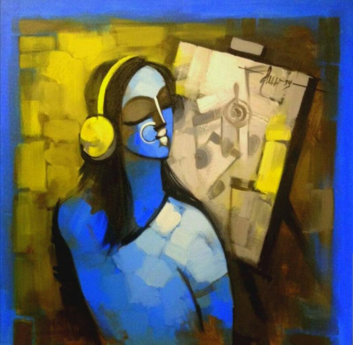 Rhythmic 4 Painting by Deepa Vedpathak | ArtZolo.com
