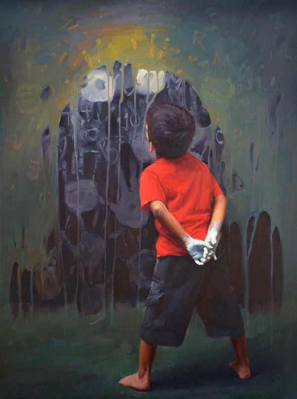 Rising Hands Painting by Pramod Kurlekar | ArtZolo.com