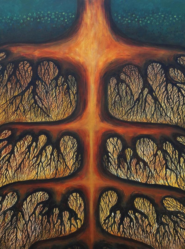 Roots Painting by Seby Augustine | ArtZolo.com