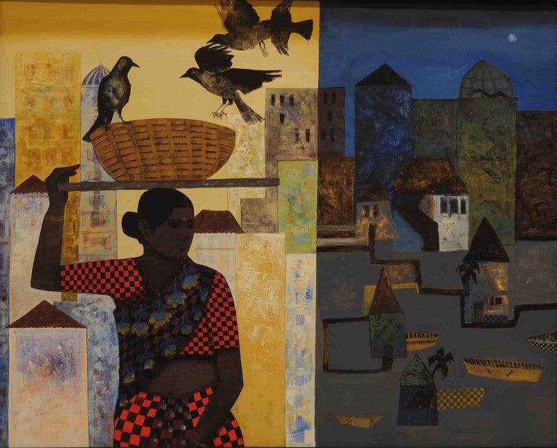 Routine Painting by Harshada Kolapkar | ArtZolo.com