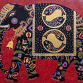 Animals acrylic painting titled 'Royal Elephant 5', 36x42 inches, by artist Bhaskar Lahiri on Canvas