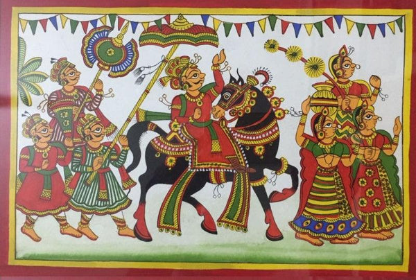 Royal Procession 1 Traditional Art by Unknown | ArtZolo.com