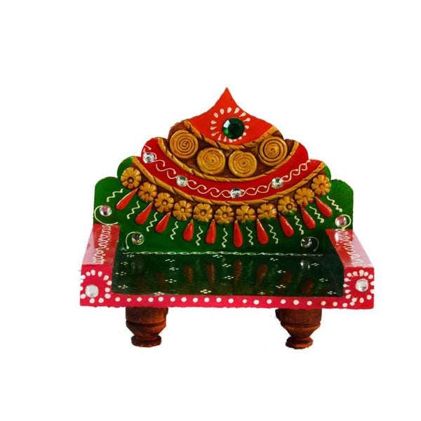 Royal Throne For Mandir(Temple) Handicraft by E Craft | ArtZolo.com