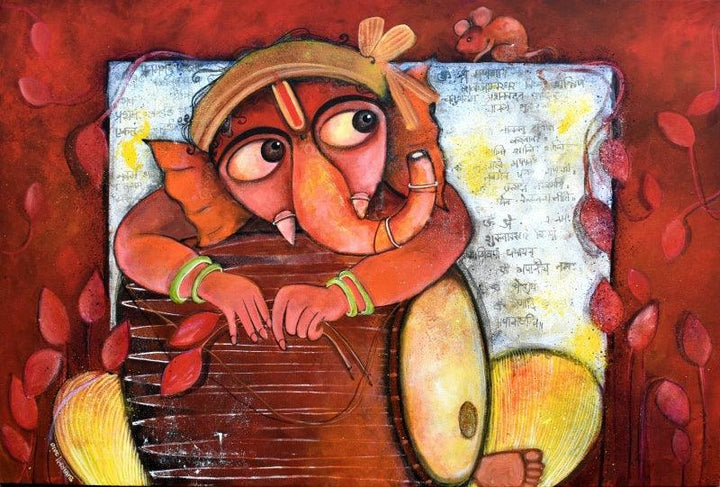 Rudveda Painting by Sharmi Dey | ArtZolo.com